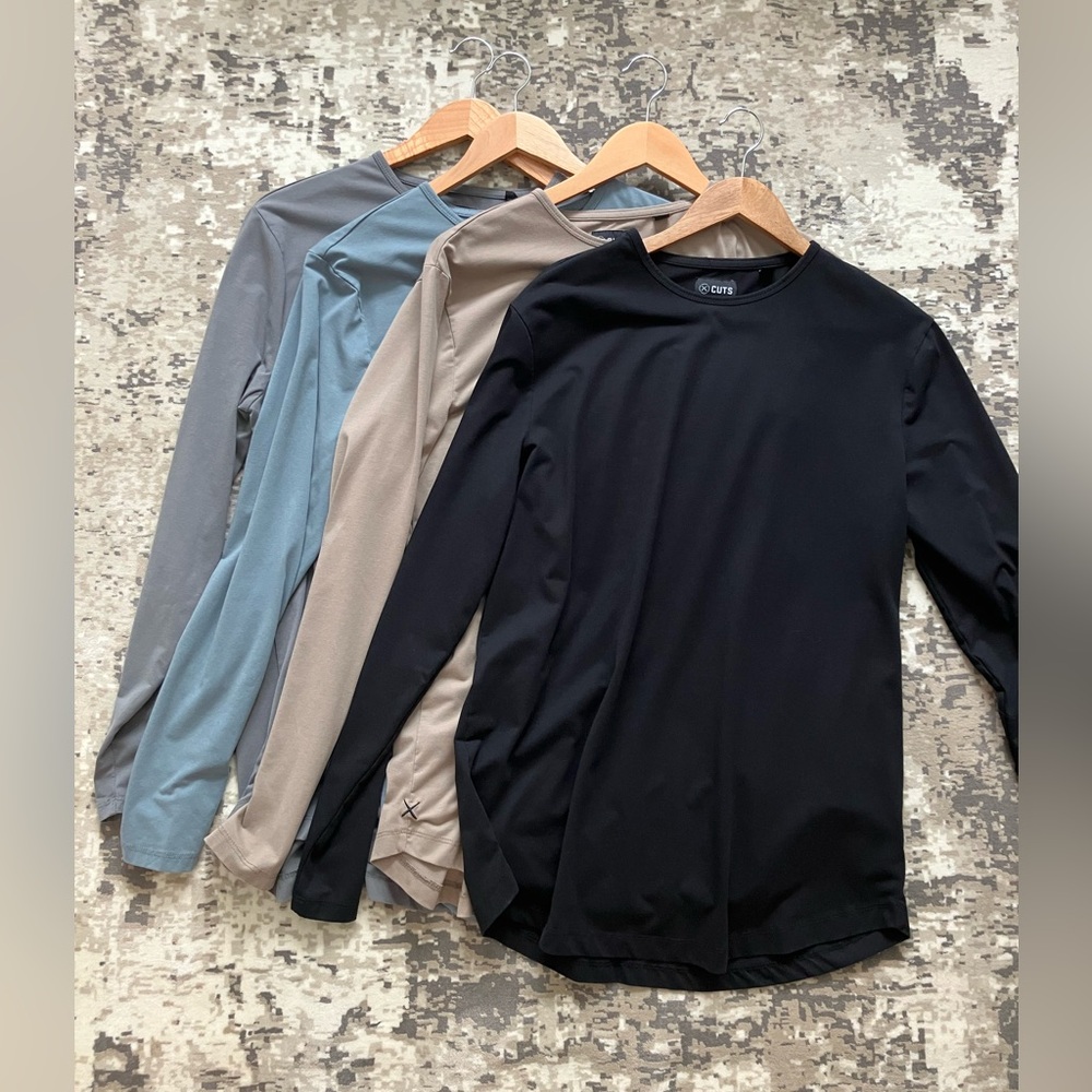 Cuts Clothing Men's PYCA Pro Long Sleeve - 4 Pack